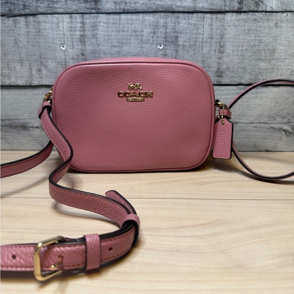 Coach NWT JAMIE  Pink Leather Women's Bag - Picture 9 of 12